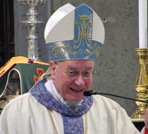 Il vescovo Lino Fumagalli
