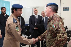 Viterbo - Una delegazione del Qatar in visita al Comando aviazione esercito