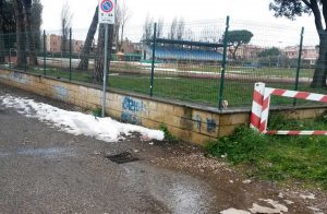 Viterbo - La zona liberata dai rifiuti
