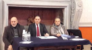 Montefiascone - La conferenza di presentazione dello spostamento della lapide funeraria di Defuk