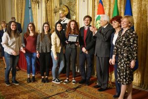 L'istituto Colasanti di Civita Castellana premiato al Quirinale