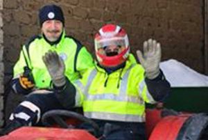 Corchiano - Neve - La protezione civile al lavoro