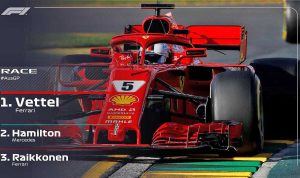 Formula1 - Vittoria Ferrari a Melbourne