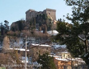 Neve a Soriano nel Cimino