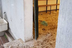 Sport - Calcio - Gli spogliatoi del Bomarzo