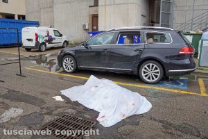 Viterbo - Ospedale di Belcolle - Precipita dalla scala antincendio e muore
