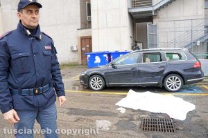 Viterbo - Ospedale di Belcolle - Precipita dalla scala antincendio e muore