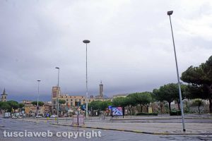 Viterbo - Il parcheggio del Sacrario