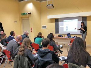 Viterbo - La lezione di Cristina Scarpazza