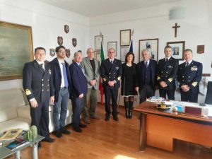 Civitavecchia - L'incontro dei procuratori con la guardia costiera