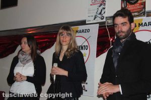 Movimento 5 stelle - Simona Sassara, Elisa Galeani e Matteo Simoncini