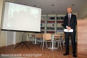 Viterbo - Polo bibliotecario Unitus - Il rettore Ruggieri
