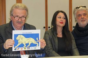 Viterbo - Paolo Barbieri alla presentazione di Civici per Viterbo