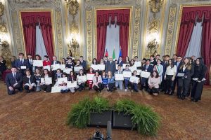 Francesco Barberini alfiere della Repubblica - La premiazione al Quirinale