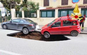 Roma - Voragine sull'Appia