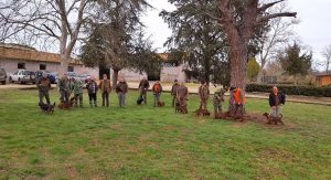 Le prove specialistiche dell'associazione italiana Alpenlaendische Dachsbracke