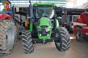 I trattori rubati nel Viterbese e pronti per essere rivenduti in Romania