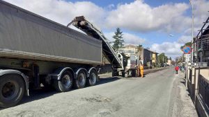 I lavori di asfaltatura sulle strade provinciali