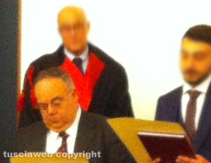 La discussione della tesi di laurea di Kiriakos Anastassopoulos