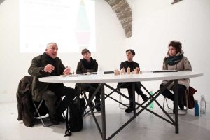 Il laboratorio nella sede dell'Arci