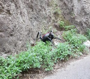 Viterbo - Via Vico Squarano nel degrado