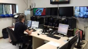 La sala operativa della Securpol group