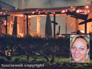 Ristorante in fiamme a Capodimonte - Nel riquadro: Mariana Gavazova