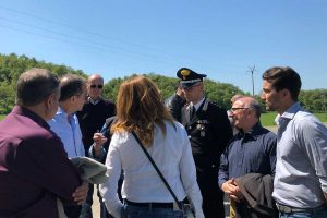 Montefiascone - Air show lago di Bolsena - La commissione di sicurezza a terra