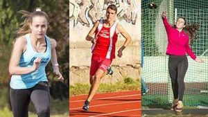 Sport - Atletica - Alto Lazio - Anselmi, Bargagli, Baldassini