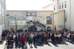 Caprarola - I ragazzi dell'istituto comprensivo Marchini