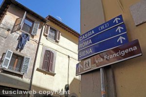 Viterbo - La via Francigena