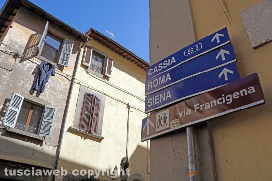Viterbo - La via Francigena