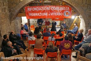 Viterbo - L'inaugurazione del circolo di Rifondazione Comunista