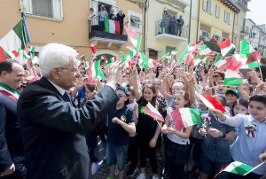 Sergio Mattarella a Casoli