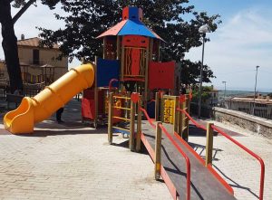 Tarquinia - Il nuovo gioco inaugurato dal Comune