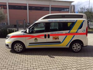 Il Fiat Doblò donato alla Misericordia di Grotte Santo Stefano