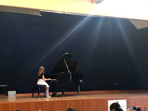 Viterbo - Una precedente edizione del concorso di esecuzione musicale all'Egidi