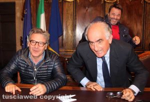 Francesco Serra, Marco Volpi e Alvaro Ricci