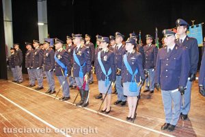 Viterbo - La 166esima festa della polizia al teatro Unione
