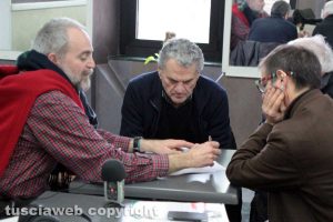 Antonello Ricci con Gianluca Forti e Angelo D'Orazi
