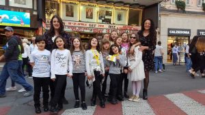 I coro Contrappunto Kids a Sanremo