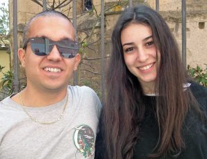 Lorenzo Costantini e Chiara Bordi