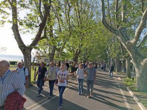 Turisti a Bolsena