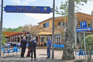 Montefiascone - Fuga di gas al ristorante Isola blu