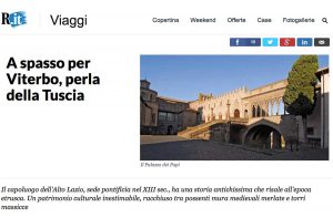 L'articolo di Repubblica dedicato a Viterbo