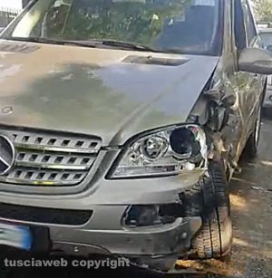 Viterbo - Incidente sulla Cassia nord