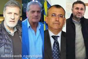 Claudio Ubertini, Giovanni Arena, Enrico Maria Contardo e Gianmaria Santucci