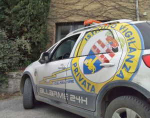 Viterbo - Sventato furto in villa dagli uomini dell'istituto di vigilanza privata