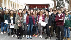 I ragazzi dell’istituto omnicomprensivo di Orte alla volta di Gaeta