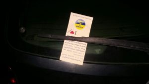 Viterbo - Multe "civiche" sulle auto in sosta